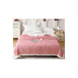 Cumpara ieftin Patura Cocolino cu Blanita, Roz cu Fluturi - SIPR-Pf06