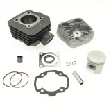 Kit Cilindru Set Motor + Chiuloasa Scuter Peugeot Vivacity&nbsp;2T 49cc 50cc 80cc Racire Aer