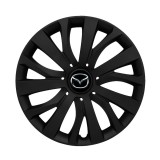 Set 4 capace roti 15 inchi (R15) compatibile MAZDA, Model - 345 Black