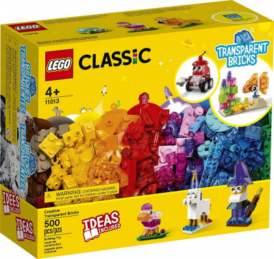 LEGO CLASSIC CARAMIZI TRANSPARENTE CREATIVE 11013 SuperHeroes ToysZone foto