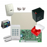 Kit alarma la efractie DSC cu sirena interioara SafetyGuard Surveillance