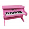 Mini pian pentru copii Little Snail, 15 clape, 3 ani+, Roz