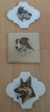 Faianta decorativa - portelan Englezesc - Catei - 3 bucati