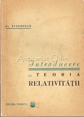 Introducere In Teoria Relativitatii - Al. Stoenescu