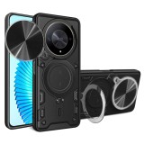 Husa Honor Magic6 Lite Techsuit CamGuard Pro, negru