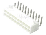 Soclu cablu-placă Mini-Fit Jr 4,2mm 20 PIN THT 13A
