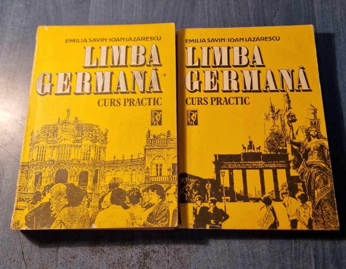 Limba germana curs practic 1992 2 volume Emilia Savin