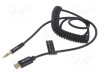Cablu audio VENTION Jack 3,5mm 3pin la USB C, 1m, negru, mufă aurită