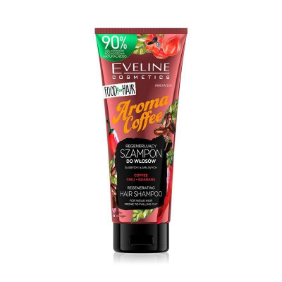 Sampon pentru par, Eveline Cosmetics, Food for Hair, Aroma Coffee, 250 ml foto