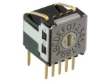 &Icirc;ntrerupător codificare HEX/BCD 16 poziții THT OMRON