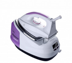 Statie de calcat Hausberg HB-7820, 2200W, Self-cleaning function, Talpa ceramica foto