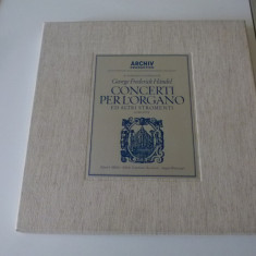 Concerte pentru orga - G.F.Handel - 5 vinil