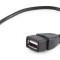 CABLU adaptor OTG GEMBIRD, pt. smartphone, Micro-USB 2.0 (T) la USB 2.0 (M), 15cm, asigura conectarea telef. la o tastatura, mouse, HUS, stick, etc.,