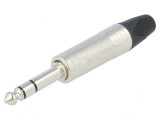 Mufă Jack 6.3mm Stereo Pe Cablu, Neutrik