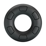 Crazy Bull-Bertram Inel pentru Penis din Silicon Negru