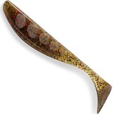 Shad FISHUP Wizzle Shad, 5cm, Green Pumpkin Red &amp; Black, 10buc/pac