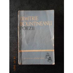 DIMITRIE BOLINTINEANU - POEZII (1962, Biblioteca scolarului)