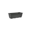 Jardiniera Naxos dimensiune 60x19 cm, gri antracit