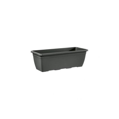Jardiniera Naxos dimensiune 60x19 cm, gri antracit foto