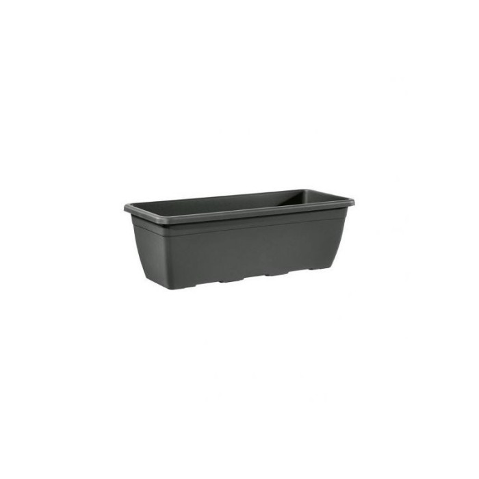 Jardiniera Naxos dimensiune 60x19 cm, gri antracit