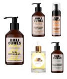 Cumpara ieftin Set complet ingrijire par cret Bali Curls Complete Care Set, rutina completa cu sampon, balsam, styling si tratament, pentru bucle definite, voluminoa