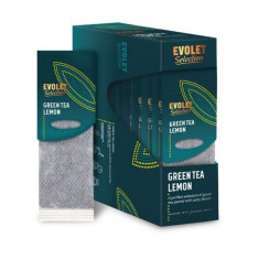 Ceai Green Tea Lemon Grand Pack Evolet Selection 80g (20 plicuri x 4g) foto