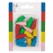 Set Radieră Topper, 15 Bucăți, Multicolor