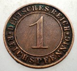 B.147 GERMANIA WEIMAR 1 REICHSPFENNIG 1931 D