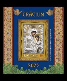 Cumpara ieftin ✅RO 2023 LP 2443 a &quot; Craciun 2023 &quot;, colita 975 ,MNH