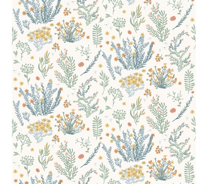 tapet copii cu flori mici multicolor, MY KINGDOM A90610