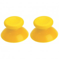 2 x capace analogice Thumbsticks pentru controlerul Xbox 360-Culoare Galben