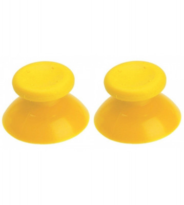 2 x capace analogice Thumbsticks pentru controlerul Xbox 360-Culoare Galben foto