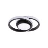 Plafoniera Vista LED 38W IP20, negru, Erste