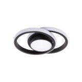 Plafoniera Vista LED 38W IP20, negru, Erste