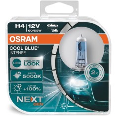Set 2 becuri halogen H4 12V Osram Cool Blue Intense NextGen