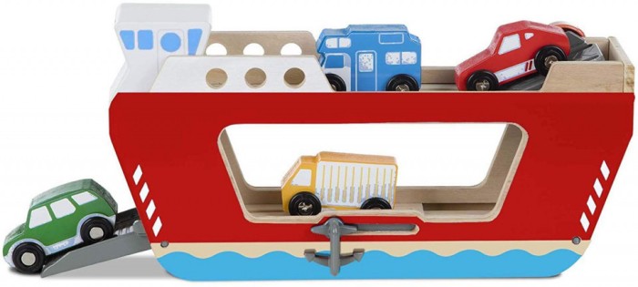 Set de joaca din lemn Feribot- Melissa And Doug