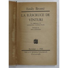 LA RASCRUCE DE VANTURI de EMILY BRONTE , 1968