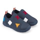 Pantofi Baieti Bibi FisioFlex 4.0 Shapes 20 EU, Bleumarin, BIBI Shoes