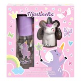 Set body mist si balsam de buze cu aroma de afine, Mr Sweet Dreams Martinelia 24185PP, 103ml
