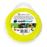 Fir motocoasa Cell Fast, profil rotund, PVC, 1.6 mm x 15 m