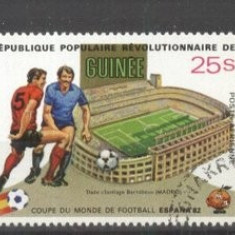 Guinee 1982 Sport World Cup Football Spain Mi.917-919 used DE.004