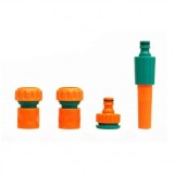 Pistol de stropit cu accesorii Flo 89203, ABS, Vorel