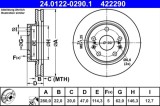 Disc frana ATE 24.0122-0290.1
