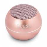 Boxa Portabila Bluetooth Guess, 3W, Roz