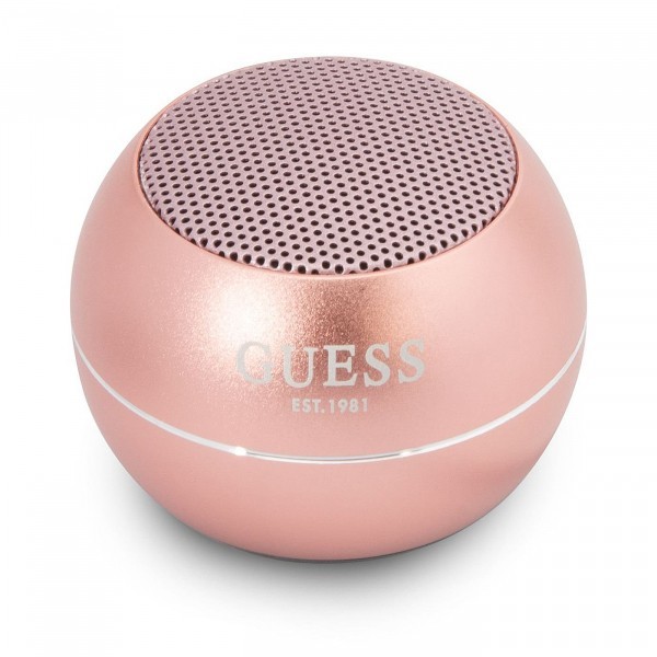 Boxa Portabila Bluetooth Guess, 3W, Roz