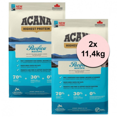 ACANA Pacifica Recipe 2 x 11,4kg foto