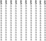 Set de 20 lanturi pentru bratari Fantsccy, otel inoxidabil, argintiu, 15 cm