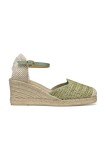 Geox espadrile D GELSA LOW culoarea turcoaz, toc pana, D55NGE 02MLM C3002