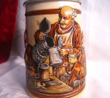 HALBA CERAMICA CU CAPAC ZINC MONKS FEAST - OSPATUL CALUGARILOR