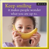 Cumpara ieftin Magnet Keep smiling, it makes people wonder | Milk